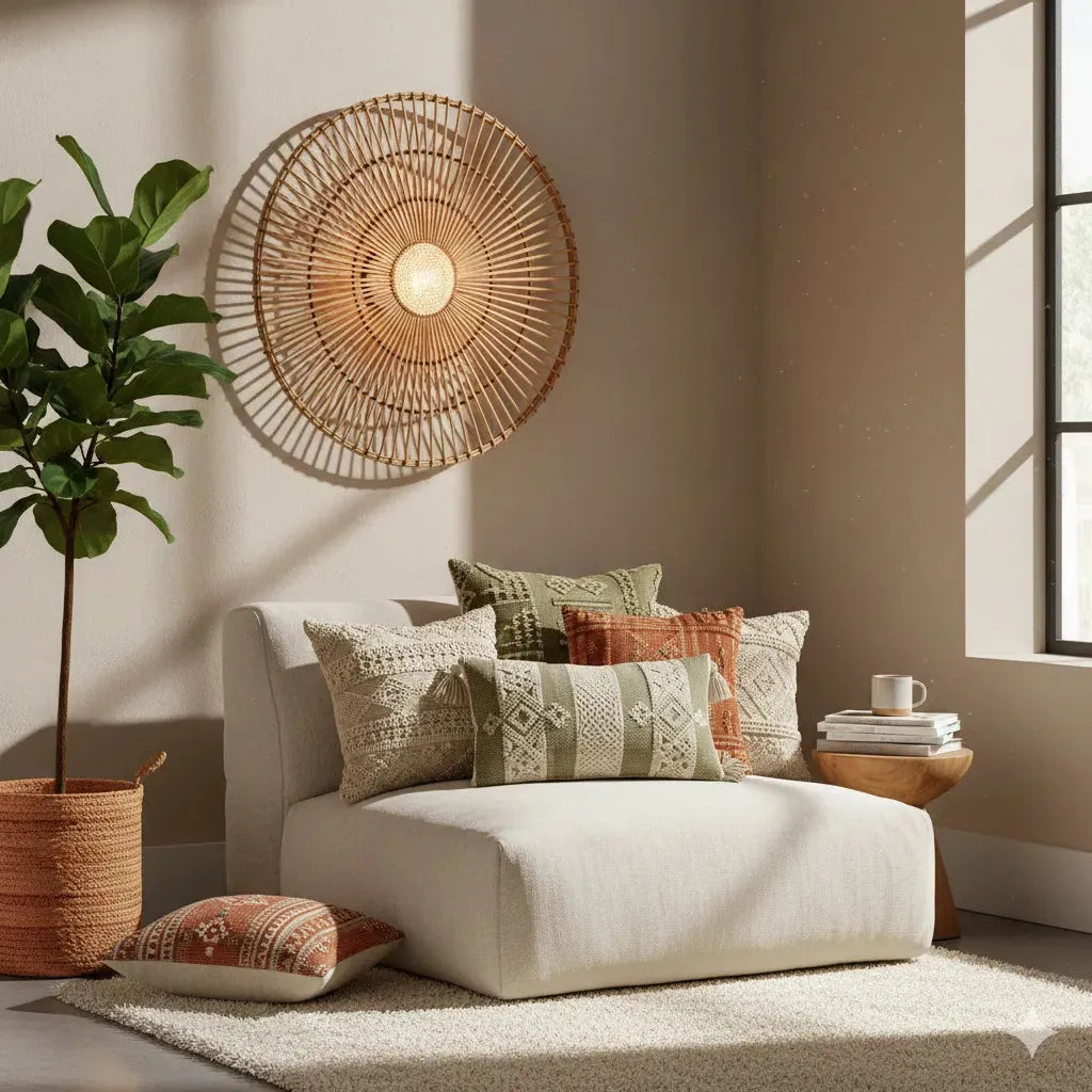 Appliques murales bohème : votre guide pour une ambiance zen et nomade Image