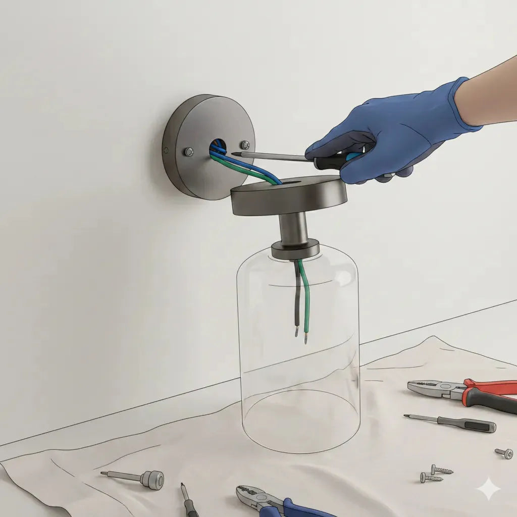 Comment installer une applique murale : guide simple étape par étape Image