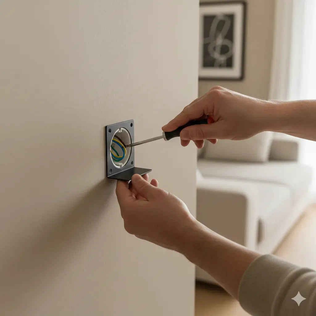 Comment installer une applique murale sur un boîtier DCL : guide simple et sécurisé Image