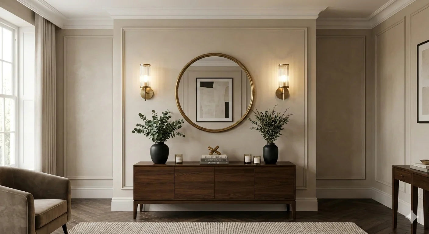 Appliques murales par paires