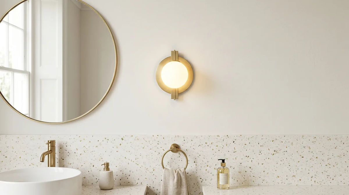 Appliques murales boule