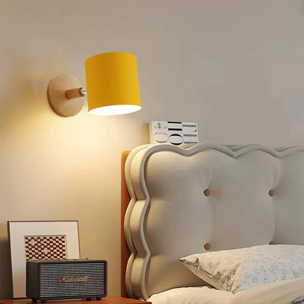 Applique Murale Bois Macaron – Nordique Colorée