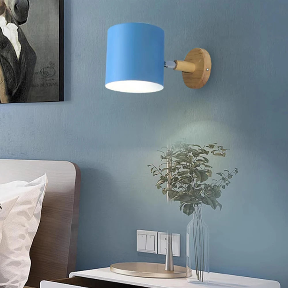 Applique Murale Bois Macaron – Nordique Colorée