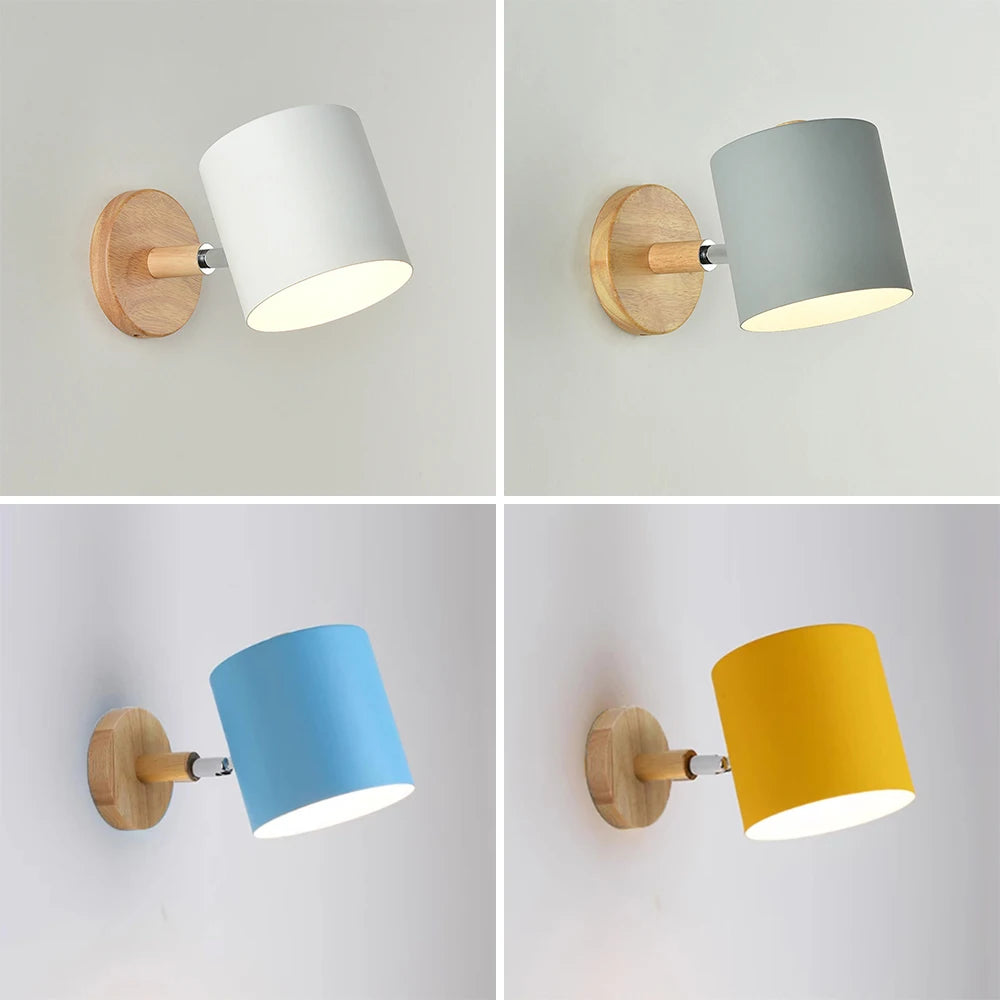 Applique Murale Bois Macaron – Nordique Colorée