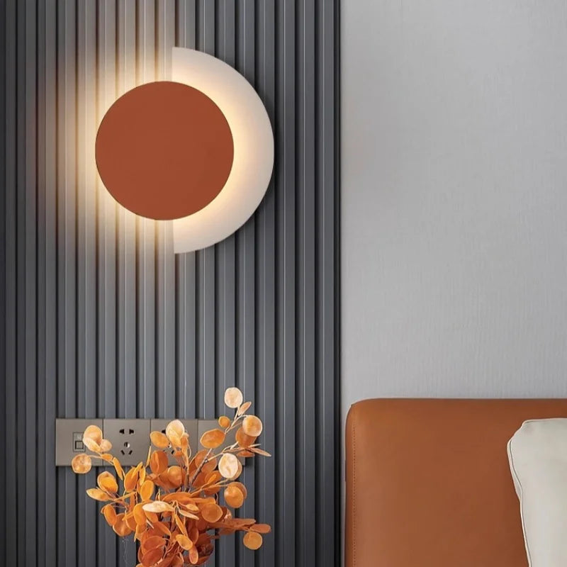 Applique Murale Cercle LED – Nordique Minimaliste