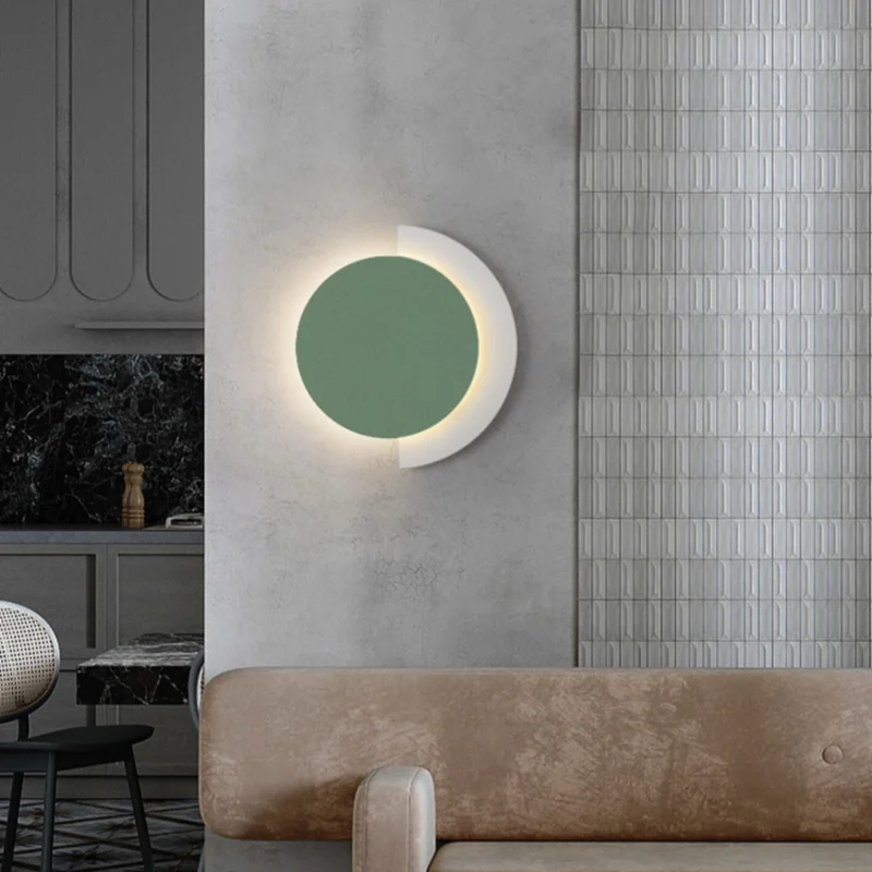 Applique Murale Cercle LED – Nordique Minimaliste