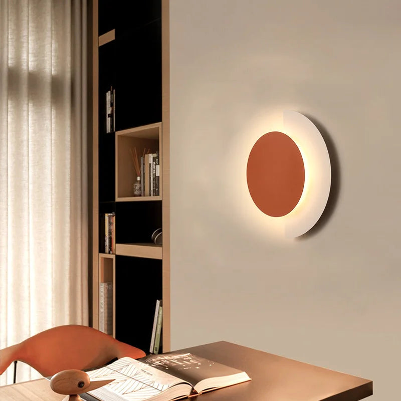 Applique Murale Cercle LED – Nordique Minimaliste