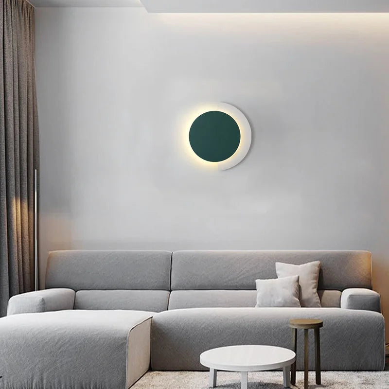 Applique Murale Cercle LED – Nordique Minimaliste
