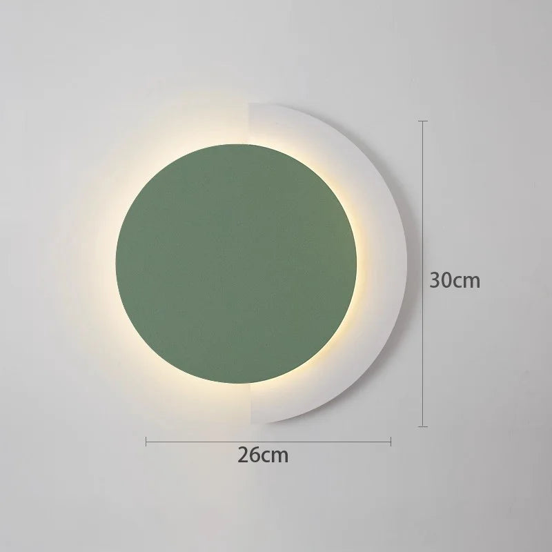 Applique Murale Cercle LED – Nordique Minimaliste