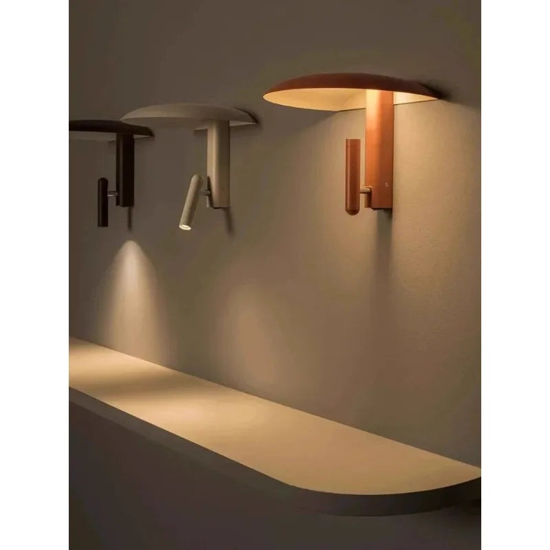 Applique Murale Champignon – Métal LED Rétro Moderne