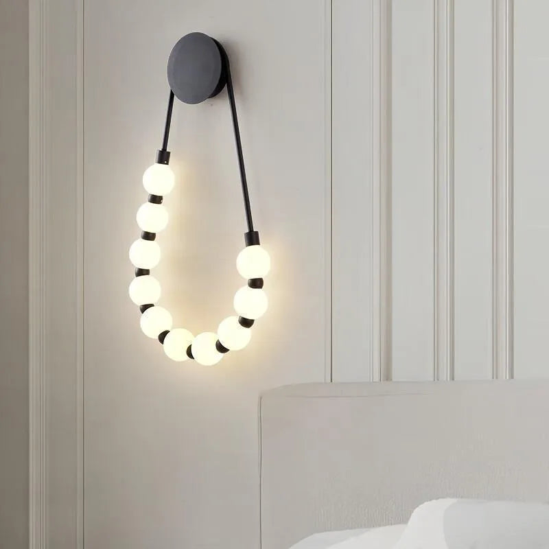 Applique Murale Collier LED – Déco Moderne Chevet