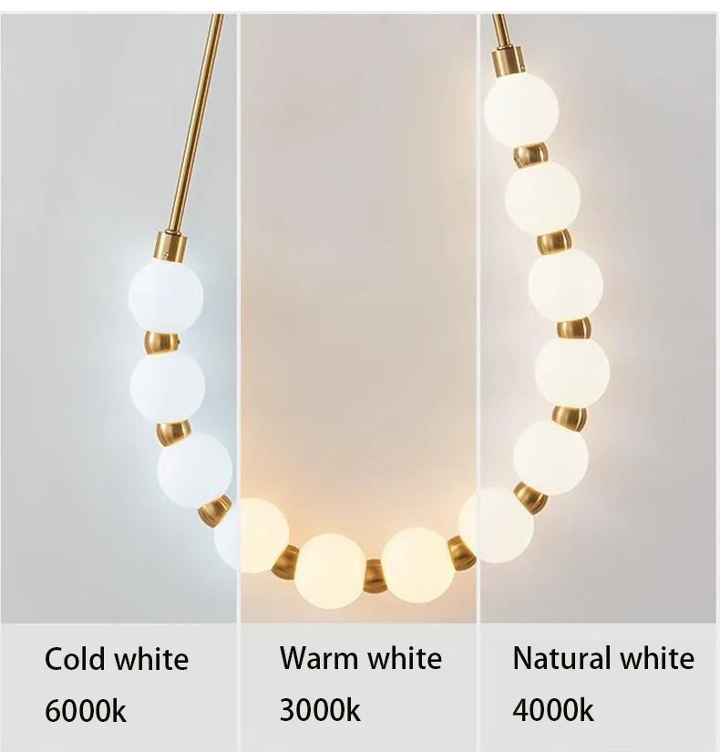 Applique Murale Collier LED – Déco Moderne Chevet