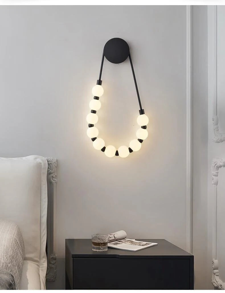 Applique Murale Collier LED – Déco Moderne Chevet
