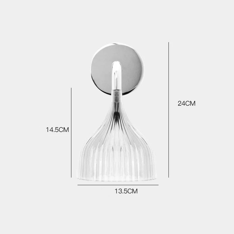 Applique Murale Crème – ABS Rétro Design