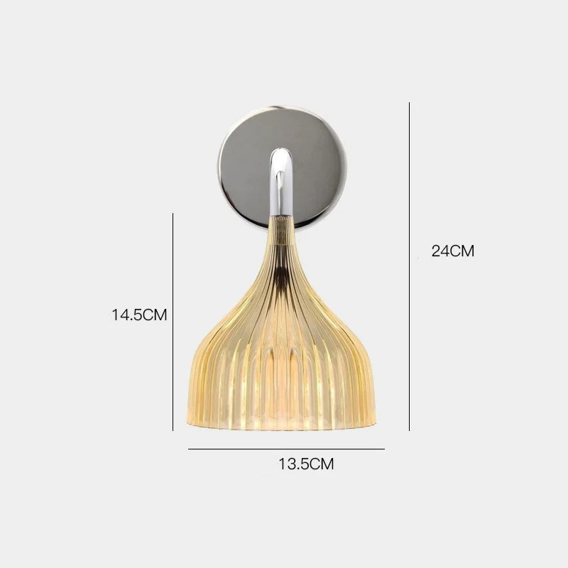 Applique Murale Crème – ABS Rétro Design