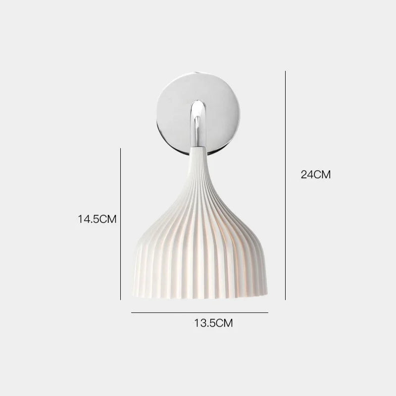 Applique Murale Crème – ABS Rétro Design
