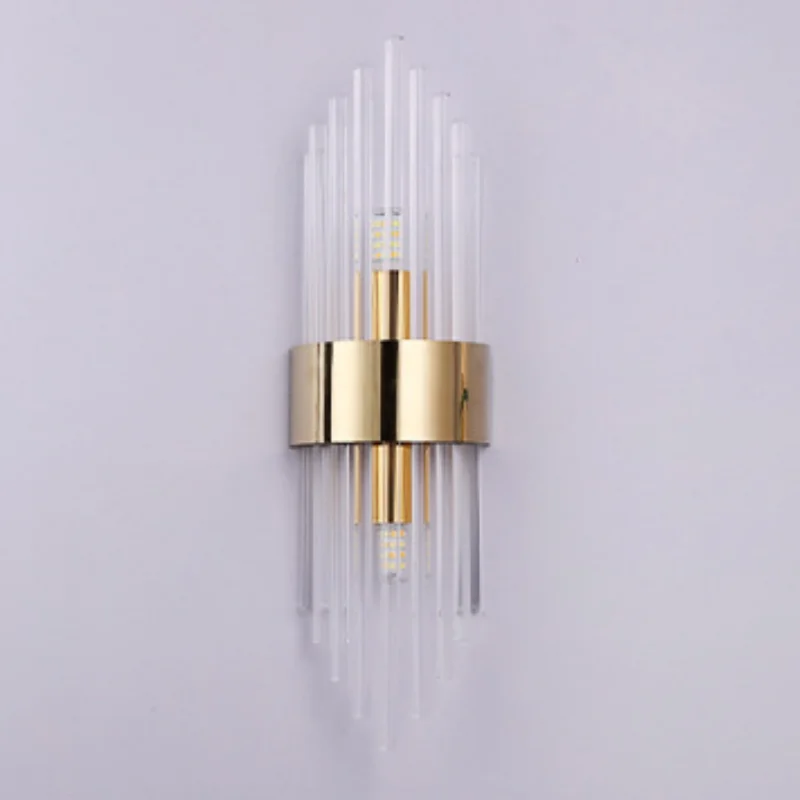 Applique Murale Cristal Art Déco – Barre Verticale