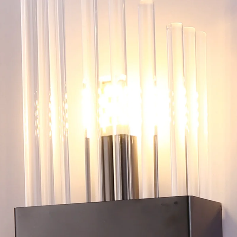 Applique Murale Cristal Art Déco – Barre Verticale