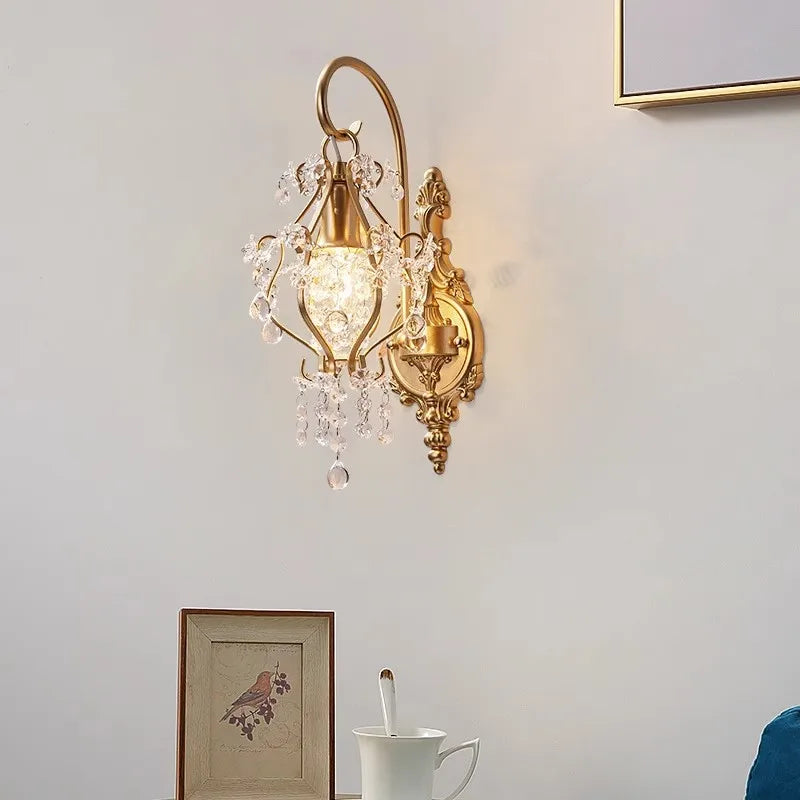 Applique Murale Cristal LED – Luxe Moderne