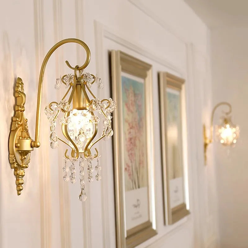 Applique Murale Cristal LED – Luxe Moderne