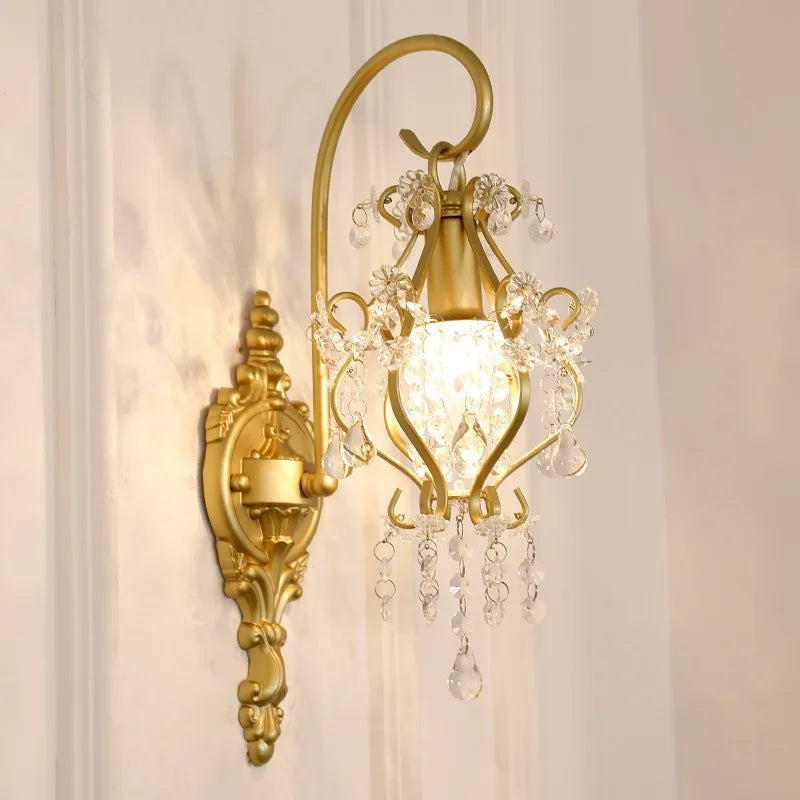Applique Murale Cristal LED – Luxe Moderne