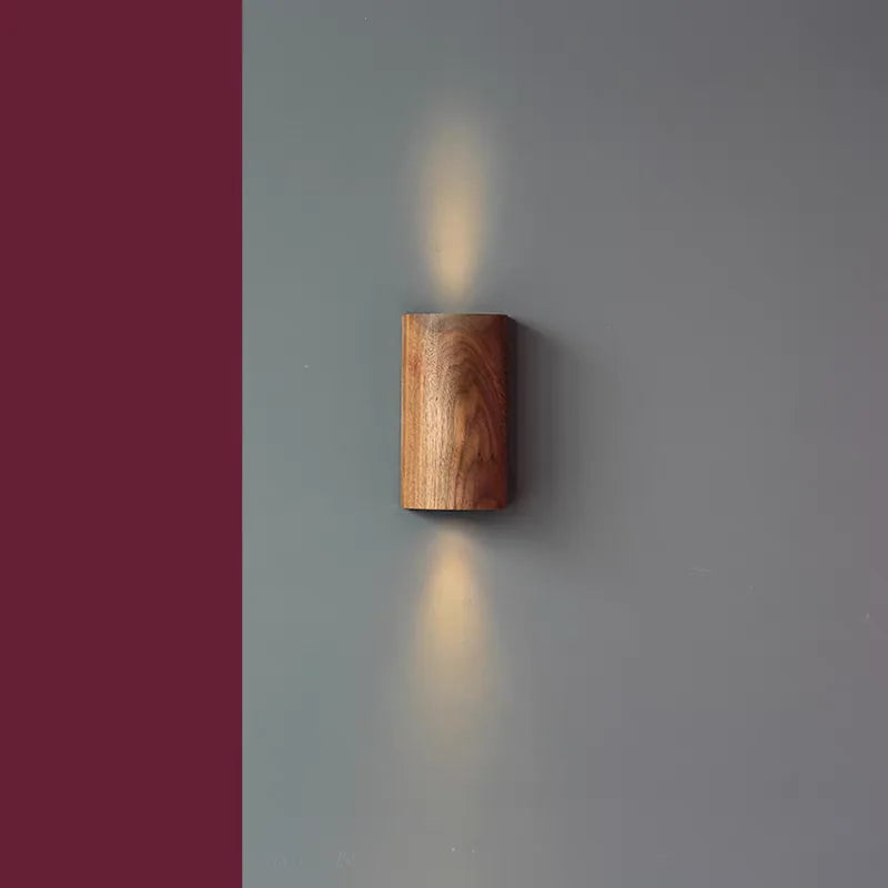 Applique Murale Demi-Cylindre – Wabi-Sabi LED d'Ambiance