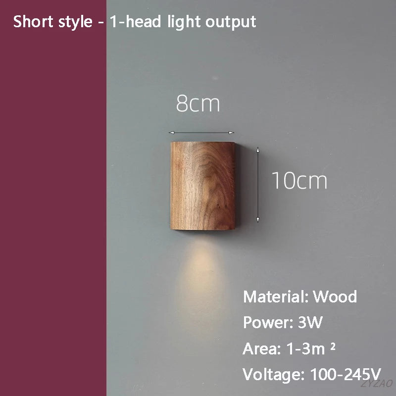 Applique Murale Demi-Cylindre – Wabi-Sabi LED d'Ambiance