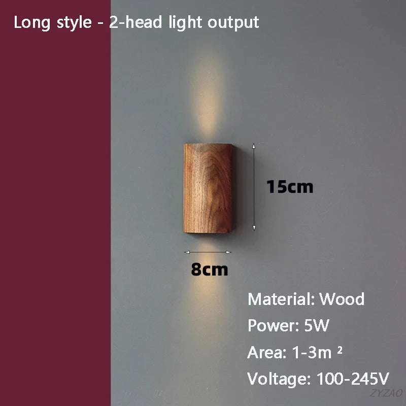 Applique Murale Demi-Cylindre – Wabi-Sabi LED d'Ambiance
