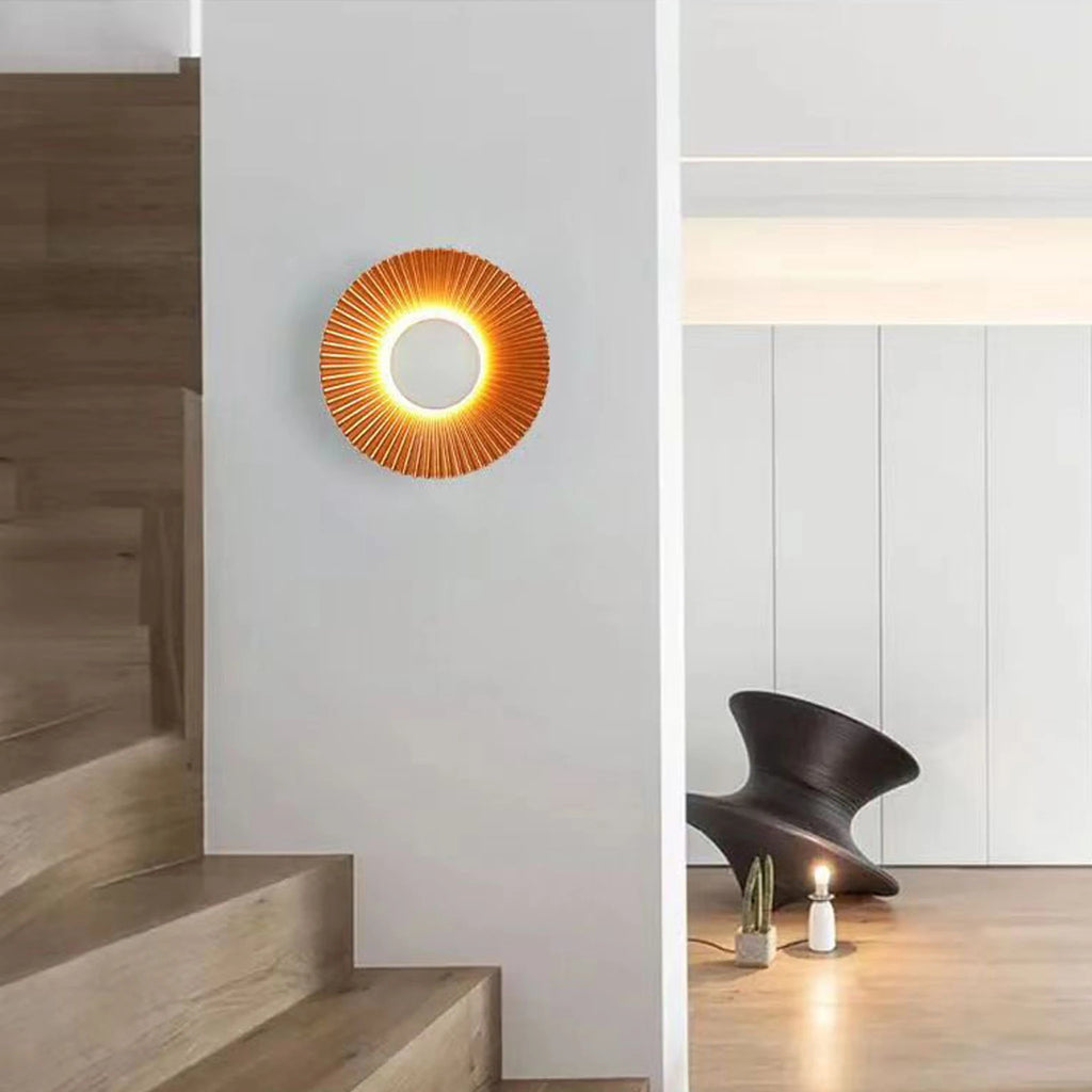 Applique Murale Disque – Aluminium LED Moderne