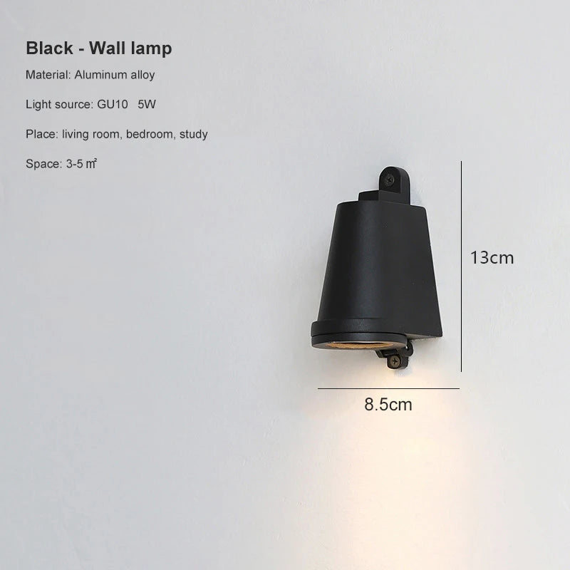 Applique Murale Extérieure Aluminium – Étanche LED