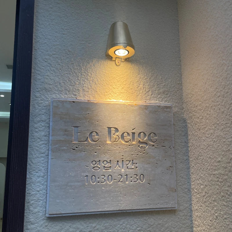 Applique Murale Extérieure Aluminium – Étanche LED
