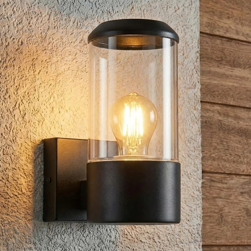 Applique Murale Extérieure LED Cage – Noire IP65 Jardin