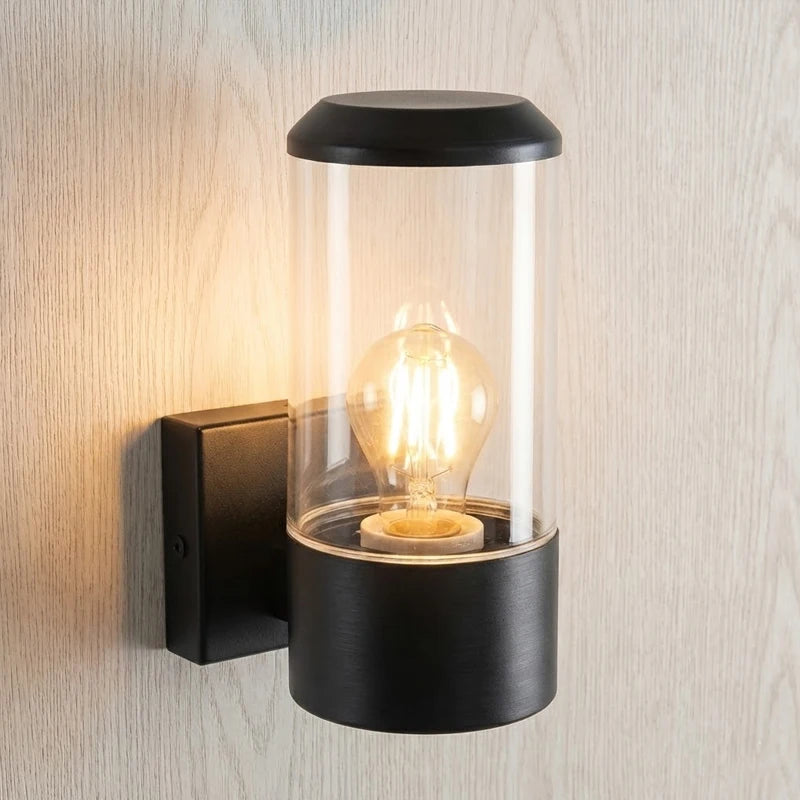 Applique Murale Extérieure LED Cage – Noire IP65 Jardin