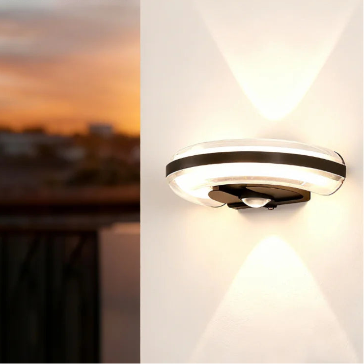 Applique Murale Extérieure LED – Haut-Bas Aluminium IP65