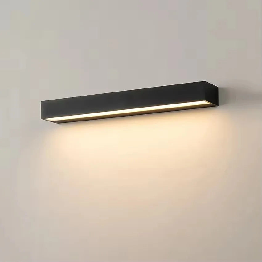 Applique Murale Extérieure LED Linéaire – Aluminium Étanche