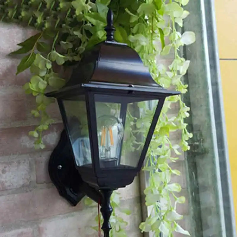 Applique Murale Extérieure Rétro – Étanche Jardin & Porche