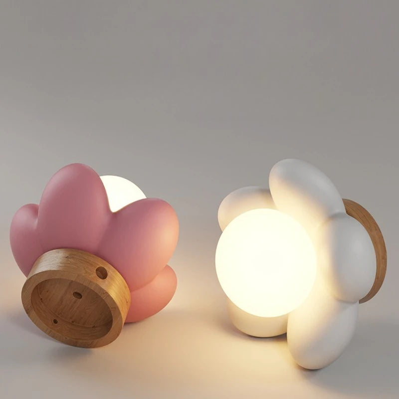 Applique Murale Fleur – Nordique Enfant LED