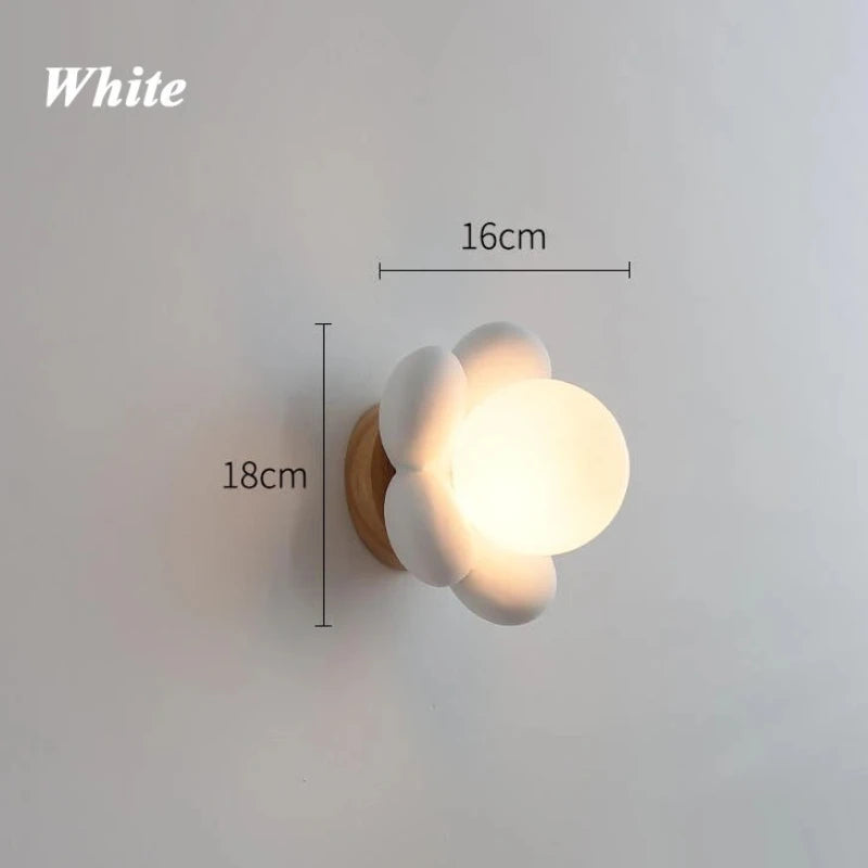 Applique Murale Fleur – Nordique Enfant LED