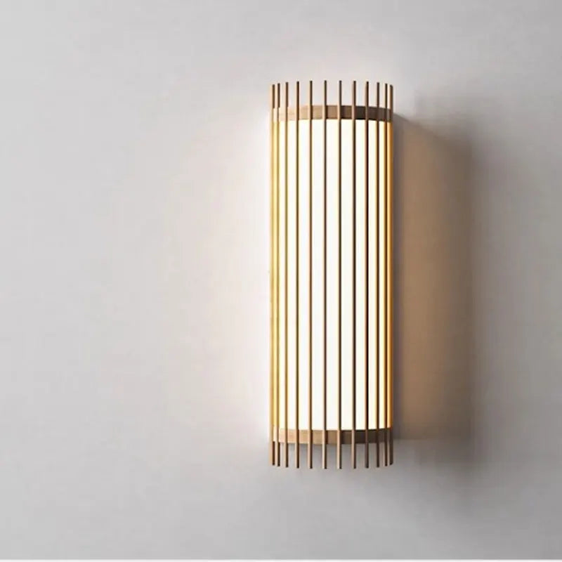Applique Murale Japandi – Bois Massif LED