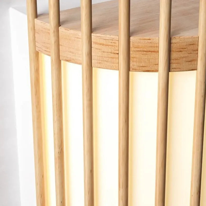 Applique Murale Japandi – Bois Massif LED