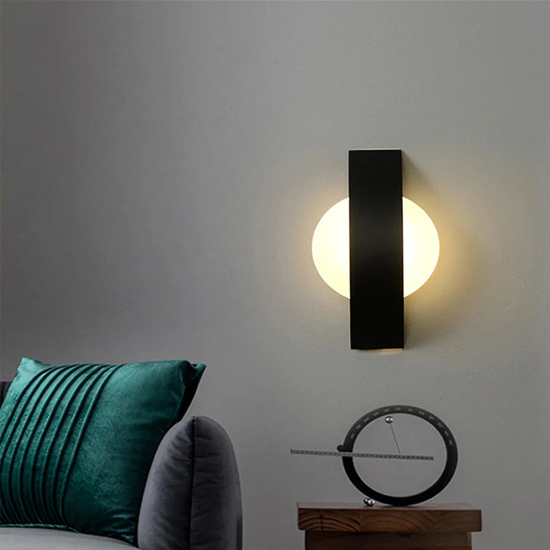 Applique Murale LED Acrylique – Minimaliste Chevet & Hôtel