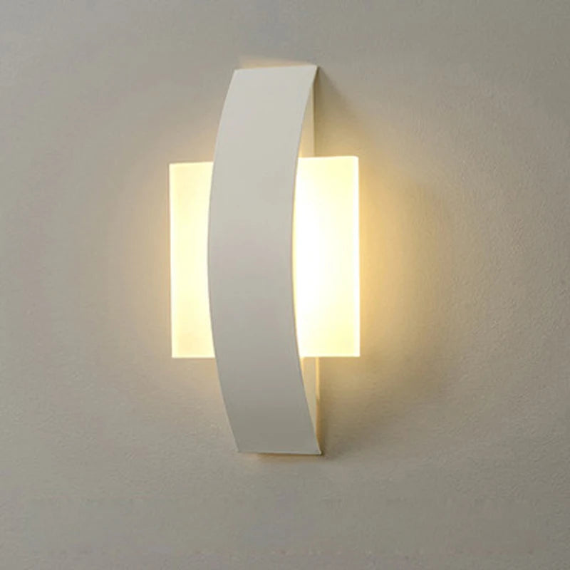 Applique Murale LED Acrylique – Minimaliste Chevet & Hôtel