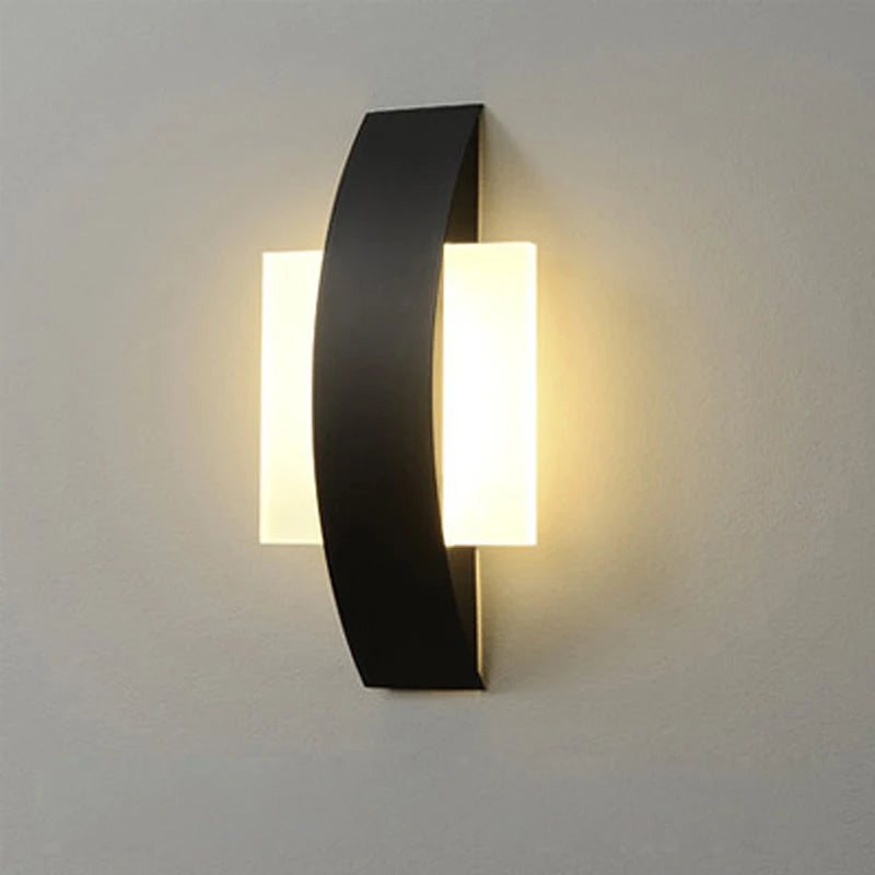 Applique Murale LED Acrylique – Minimaliste Chevet & Hôtel