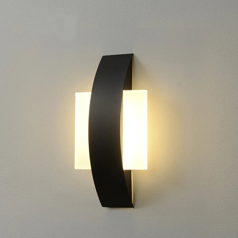 Applique Murale LED Acrylique – Minimaliste Chevet & Hôtel