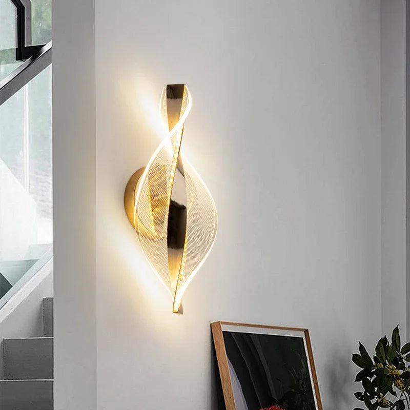 Applique Murale LED Acrylique – Nordique Créative