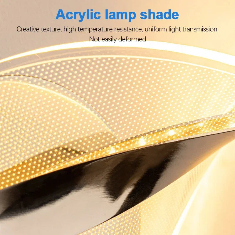 Applique Murale LED Acrylique – Nordique Créative