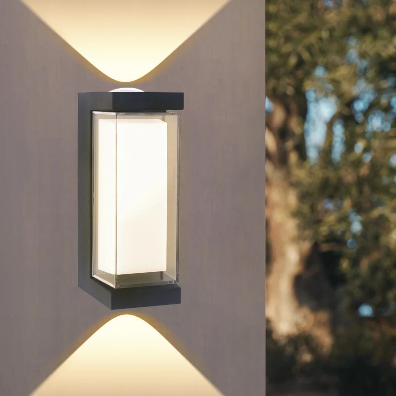 Applique Murale LED Haut/Bas – Intérieur & Extérieur IP65