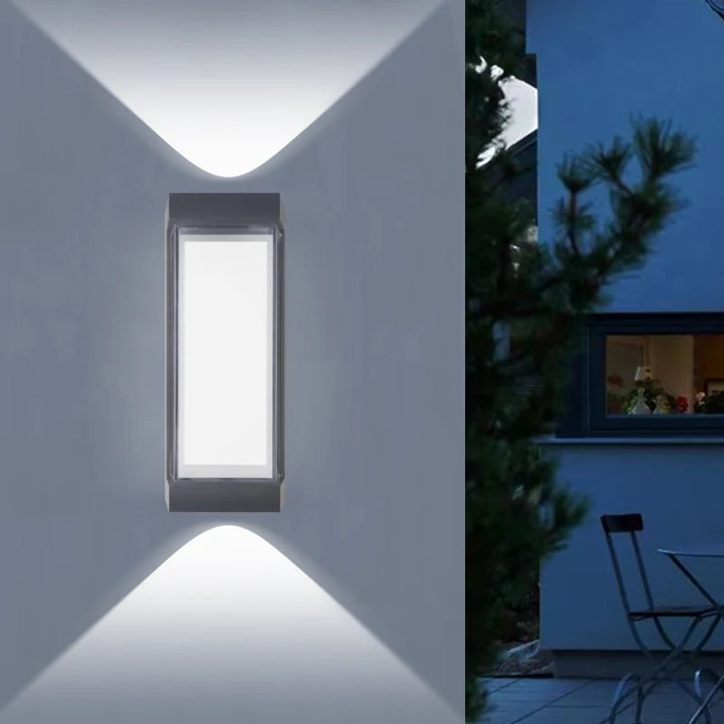Applique Murale LED Haut/Bas – Intérieur & Extérieur IP65