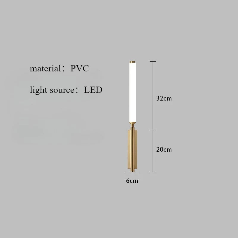Applique Murale LED Linéaire – Miroir Nordique