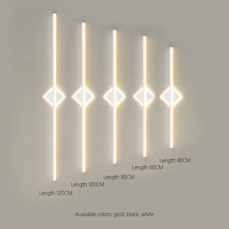 Applique Murale LED Linéaire – Miroir & Salle de Bain